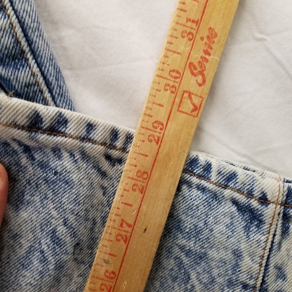 Vtg 80’s Chic High Waisted Acid stone wash Jeans - Picture 9 of 14